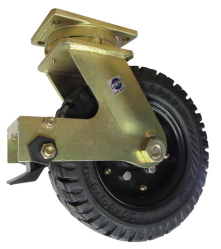 pneumatic rubber wheel