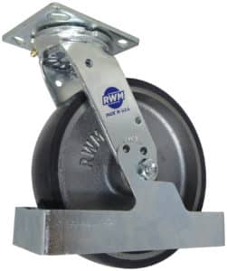 Close-up of an RWM wheel.