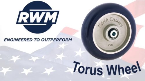 Promotional poster for RWM's Torus Wheel.