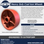 heavy duty iron wheels
