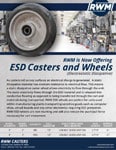 ESD casters and wheels