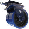 double wheeled metal caster
