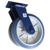 Blue rubber wheel