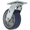 metal casters with polyurethane wheels